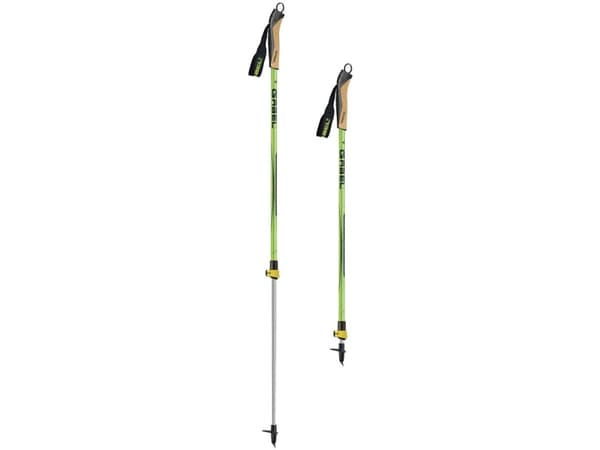 Ski Touring Trekking Poles Gabel Altaquota Winter FL Lime Green