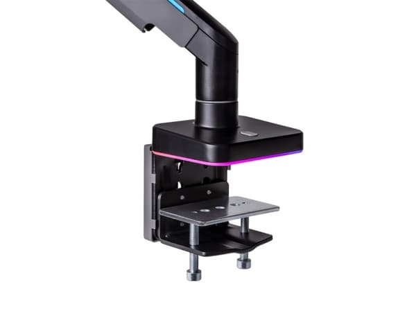 Thermaltake GEA-MSR-SMSBLK-01, 20 kg, 43,2 cm (17"), 124,5 cm (49"), 100 x 100 mm, Höjdjustering, Svart, Grå