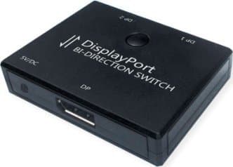 TRITON VALUE 4K DisplayPort-switch, 2-trådig, dubbelriktad