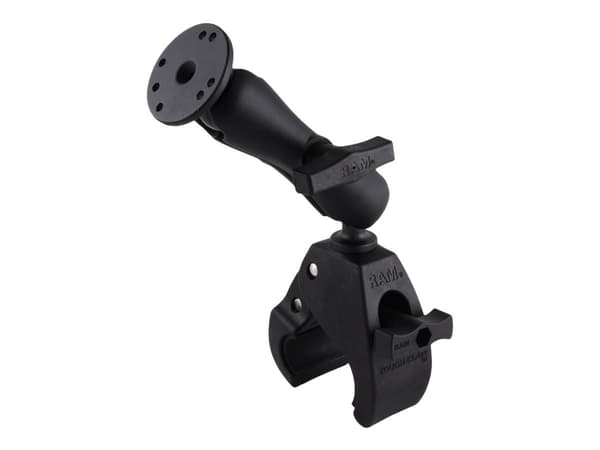 RAM Tough-Claw RAP-401-202U - Monteringssett (monteringsbase, dobbeltsokkelarm, rund sokkeladapter) - nylon - skinnemontering, rør