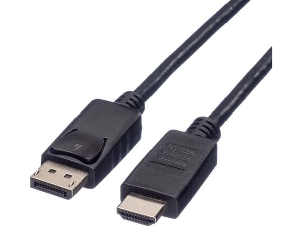 Kabel Roline DisplayPort - DisplayPort 1m czarny (JAB-2600609)