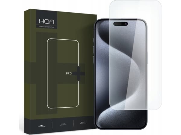 Hofi HARDENED GLASS HOFI GLASS PRO+ 2-PACK IPHONE 16 PRO MAX CLEAR