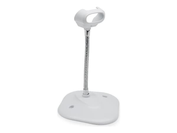 Zebra - Svanehalsstativ for strekkodeskanner - hvit - for Zebra DS5502