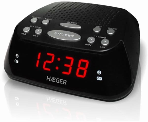 Kelloradio Haeger RA-06B.005B Musta