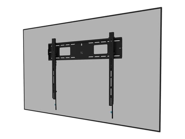 Neomounts LEVEL-750 - Monteringssett - for TV - tungt arbeid - låsbar - stål - svart - skjermstørrelse: 43"-98" - veggmonterbar