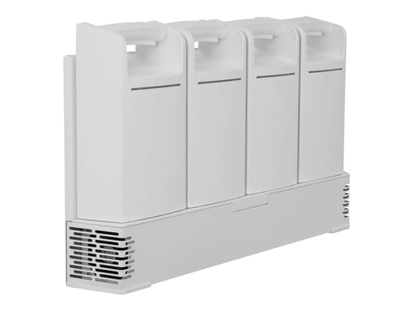 Ergotron LiFeKinnex 4-Bay Charger - Batterilader - 4 utgangskontakter - Europa - for P/N: 98-246