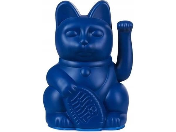 Figur Schleich Cat of happiness, liten, marineblå