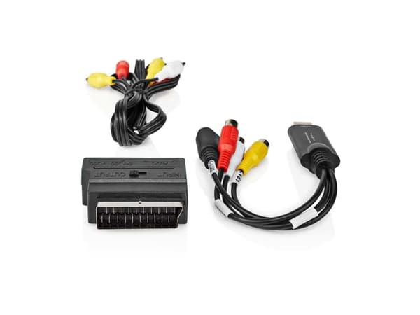 Nedis VGRRU101BK, USB 2.0, 852 x 480 pixlar, VCR, USB, 5 V, Windows 10, Windows 7, Windows 8