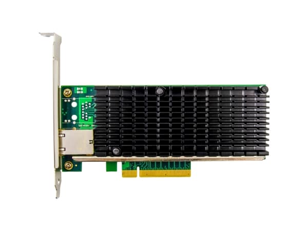 InLine 10-Gigabit network card, 1x RJ45 10Gb/s, PCIe x8, incl. LP bracket, PCIe, RJ-45, Male, PCIe 2.1, Passive, China