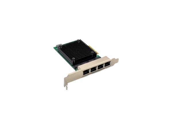 InLine 51127A, PCIe, RJ-45, Hankoppling, PCIe 2.1, Passiv, Kina