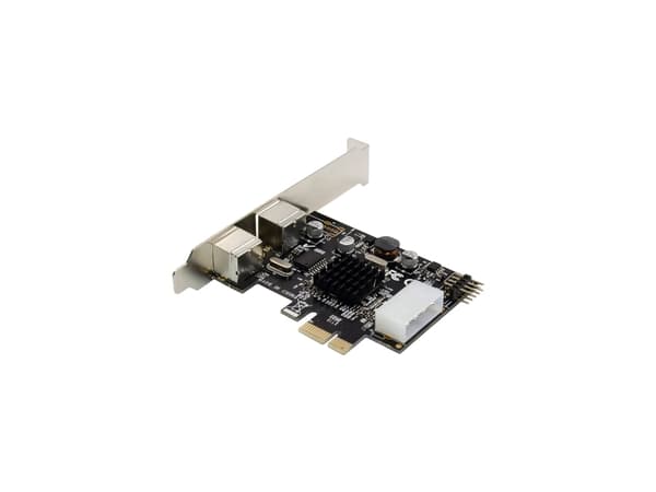 InLine 76620P, PCIe, PS2, USB 2.0 header - 9 pin, Hankjønn, PCIe 1.1, China, 0,48 Gbit/s