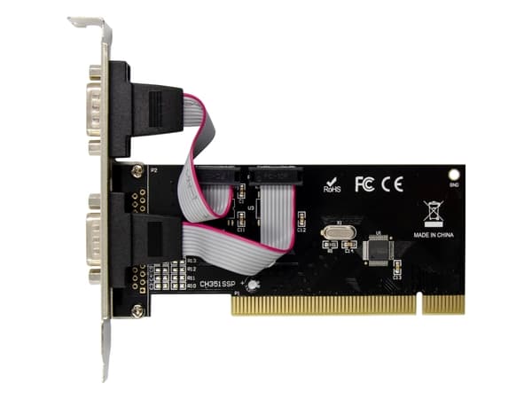 InLine 66636A, PCI, Serial, Hankoppling, PCI 2.2, DB9, Kina