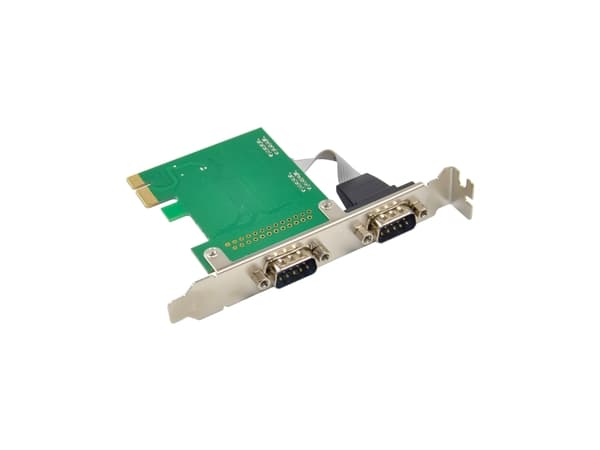 InLine 76619D, PCIe, Serial, Hankoppling, PCIe 2.0, RS-232, 9-stift, Kina