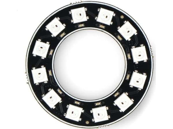Raspberry Pi Pierścień LED RGB WS2812-12 - 47mm - DFRobot DFR0888-12}