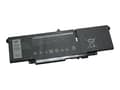 Miniatyrbilde 1 av 5: BTI - Batteri til bærbar PC (tilsvarer: Dell 66DWX) - litiumion - 3-cellers - 4878 mAh - 57 Wh - svart - for Dell Latitude 7340, 7440, 7640