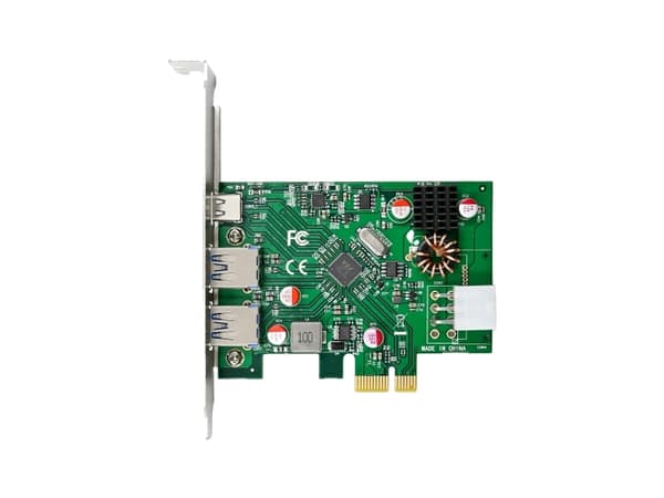 InLine 76661M, PCIe, USB 3.2 Gen 1 (3.1 Gen 1), USB Type-C, Hankjønn, PCIe 2.0, China, 5 Gbit/s