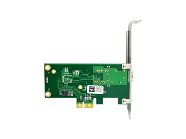 InLine Gigabit network card, 1x SFP, PCIe x1, incl. low profile slot bracket, PCIe, SFP, Male, PCIe 2.1, Passive, China