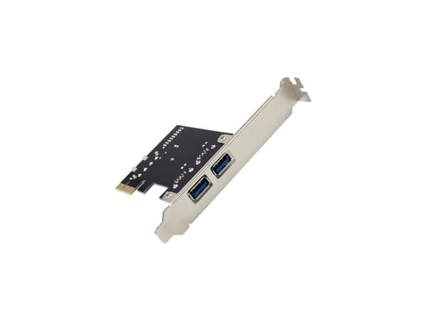 InLine 76666G, PCIe, USB 3.2 Gen 2 (3.1 Gen 2), Hankjønn, PCIe 2.0, China, 5 Gbit/s