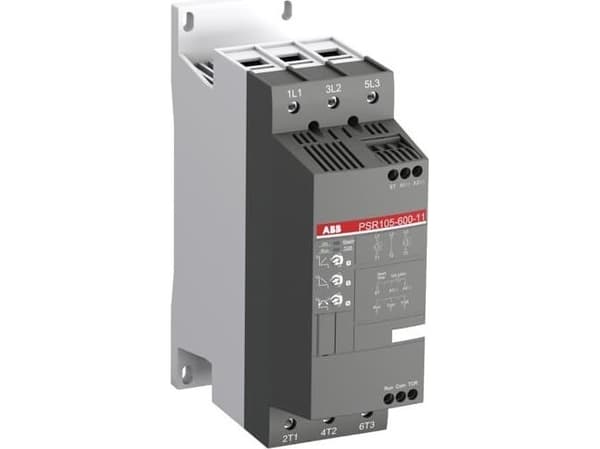 ABB PSR105-600-11, Grå, IP10, 105 A, 180 x 70 x 220 mm, 2,1 kg, -25 - 60 °C