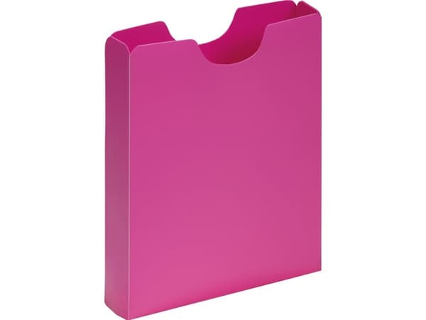 Pagna PAGNA oppgavebok boks A4 PP mørk rosa
