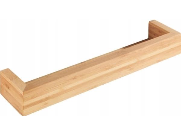 WENKO 24743100, Flytende hylle, Veggmontert, Bamboo, Bamboo, Universell, 1 hyller