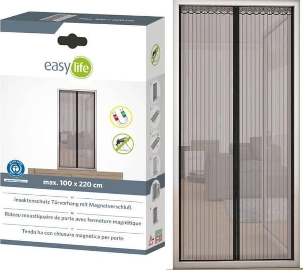 ProGarden hyttysverkko oviverkko magneetilla 100x220cm 100x220cm