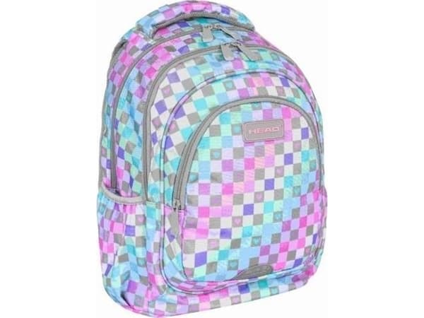 Astra Plecak dwukomorowy Head Checkered Hearts AB330