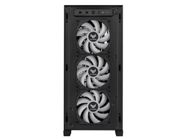 ASUS TUF Gaming GT302 ARGB, Midi Tower, PC, Svart, EATX, ATX, micro ATX, Mini-ITX, Multi, 16,5 cm