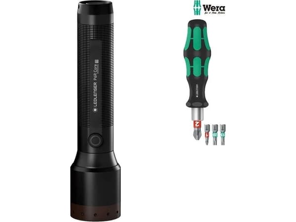 LED LENSER® Aktionsartikel/Bundle Home Life P6RCoreWERAScrewdr (503028)