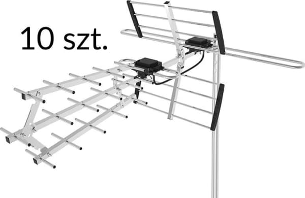 RTV-antenne Blow 21-053# Antenne dvb-t atd27s vhf/uhf mux8 passiv 10-pack