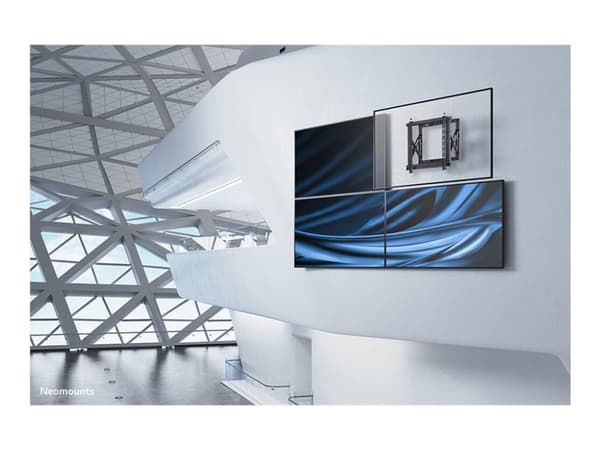 Neomounts WL95-800BL1 - Monteringssett (veggmontering) - for flatpanel - stål - svart - skjermstørrelse: 42"-70"