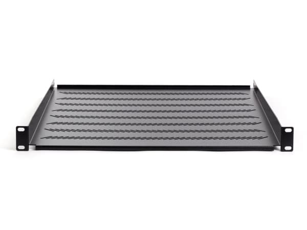 Digitus TN-19-650-1U-BK, Hylla, Svart, Stål, 25 kg, 1U, 48,3 cm (19")