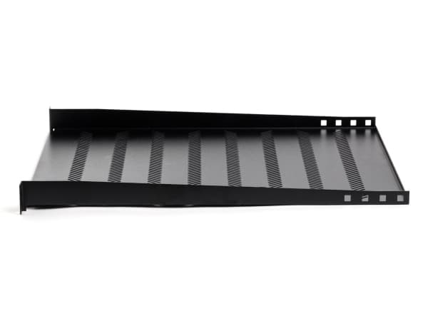 Digitus TN-19-650-1U-BK, Hylla, Svart, Stål, 25 kg, 1U, 48,3 cm (19")
