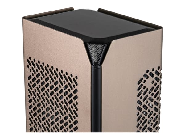 Cooler Master NCORE 100 MAX - Bronze Edition - USFF - ITX 850 Watt (ATX12V 3.0/ EPS12V/ SFX12V 3.42) - pronssi - USB/Lyd)