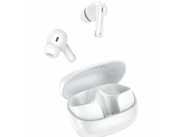 Usams USAMS-hodetelefoner Bluetooth 5.3 IF27 trådløse in-ear-hodetelefoner hvit/hvit