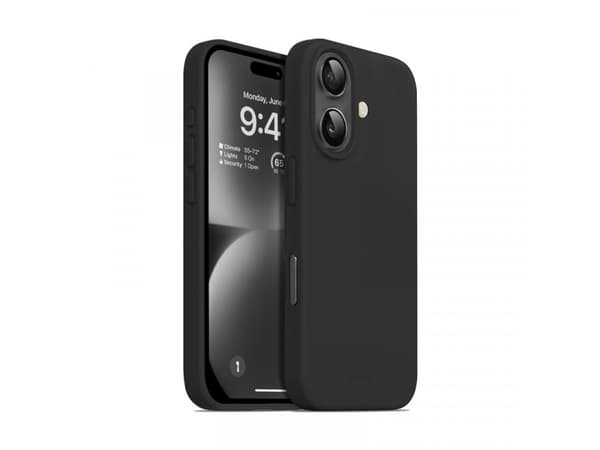 Crong Crong Color Cover - Etui iPhone 16 (czarny)