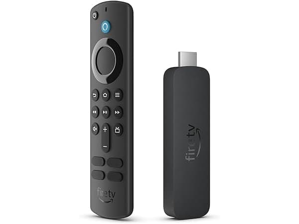 Amazon Fire TV Stick 4K, 4K Ultra HD, Fire OS, 3840 x 2160 pixlar, 720p, 1080p, 2160p, 1,7 GHz, 60 fps Svart