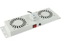 Miniatyrbilde 5 av 5: Lanview by Logon - Viftemodul - analog - med termostat - takmonterbar - hvit, RAL7035 - 1U