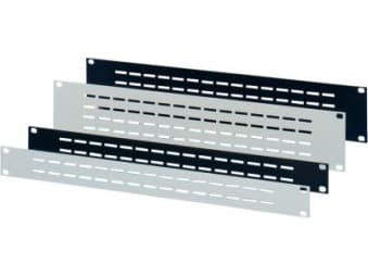 SCHROFF 19" ventilasjonsfrontpanel - 19" VENTILASJONSPLATE 1HE RAL7021 (30118962)