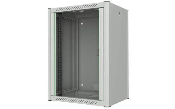 Lanview by Logon - Rack skåp - 60 x 45, pro - väggmontering - vit, RAL 7035 - 16U - 19"
