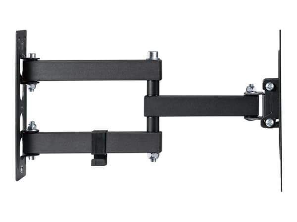 Vision - Konsol - justerbar arm - för LCD-display - stål, kallvalsat stål - svart - skärmstorlek: 20"-50" - väggmonterbar