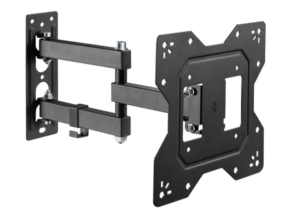 Vision - Konsol - justerbar arm - för LCD-display - stål, kallvalsat stål - svart - skärmstorlek: 20"-50" - väggmonterbar