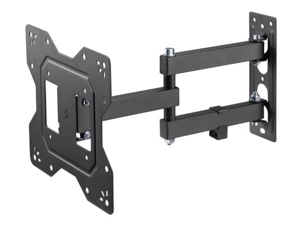 Vision - Konsol - justerbar arm - för LCD-display - stål, kallvalsat stål - svart - skärmstorlek: 20"-50" - väggmonterbar Svart