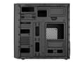 Miniatyrbild 5 av 5: AeroCool PGS C Series CS-103 - Tower - micro ATX - ingen strömförsörjning (ATX) - svart - USB/ljud