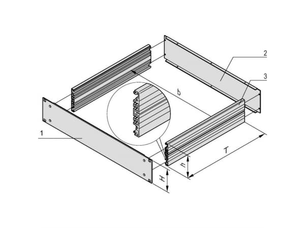 nVent SCHROFF 20860222 Asetuskasetti 1 kpl 1 kpl