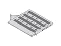 Miniatyrbilde 3 av 4: nVent SCHROFF 20118786 19 tommer netværk-patchpanel Grå 1 stk