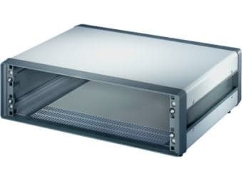 SCHROFF SCHROFF Comptec 19 skrivebordskoffert, uskjermet, ståldeksel, 3 HU, 84 HK, 400 mm