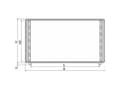Miniatyrbild 3 av 4: nVent SCHROFF 10225626 19 tommer installationskabinet Flerfarvet 1 stk