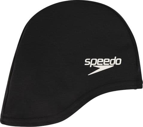 Speedo Badehette JUNIOR POLYESTER CAP svart Speedo