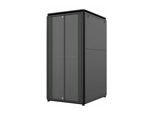 Lanview by Logon - Rack skåp - 800 x 1000 mm, data line - fristående - svart, RAL 9005 - 32U - 19"
